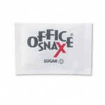 Office Snax Premeasured Single-Serve Sugar Packets, 120