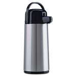 Coffee Pro Direct Brew/Serve Insulated Airpot with Carry Handle, 2.2 L, Stainless Steel # OGFCPAP22