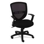 OIF VS Series Swivel/Tilt Mesh Task Chair, Black # OIFVS4717