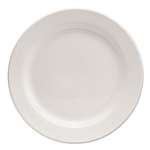 Office Settings Chef's Table Fine Porcelain Round Dinnerware, Salad Plate, 8" dia, White, 8/Box # OSICTR2