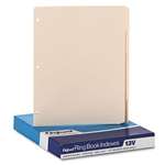 Oxford&reg; Three-Hole Punched Index for Binder, 1/5 Cut, 5-Tab, Manila, 100/Box # OXF13V