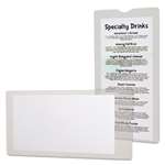 Oxford&reg; Utili-Jacs Heavy-Duty Clear Plastic Envelopes, 4 x 9, 50/Box # OXF65049