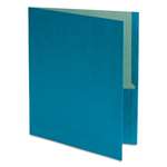 Earthwise&reg; by Oxford&reg; Earthwise 100% Recycled Paper Twin-Pocket Portfolio, Blue # OXF78502