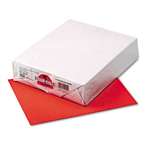 Pacon&reg; Kaleidoscope Multipurpose Colored Paper, 24lb, 8-1/2 x 11, Rojo Red, 500 Shts/Rm # PAC102054