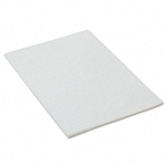 Pacon Primary Chart Pad, 1in Short Rule, 24 x 36, White