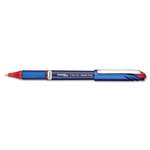 Pentel&reg; EnerGel NV Liquid Roller Ball Stick Gel Pen, Red Ink, Needle # PENBLN25B