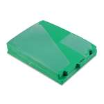Pendaflex&reg; End Tab Poly Out Guides, Center "OUT" Tab, Letter, Green, 50/Box # PFX13543