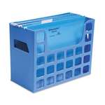 Pendaflex&reg; DecoFlex Letter Size Desktop Hanging File, Plastic, 12 1/4 x 6 x 9 1/2, Blue # PFX23011