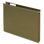 Pendaflex&reg; Reinforced 1" Extra Capacity Hanging  Folders, Letter, Standard Green, 25/Box # PFX4152X1