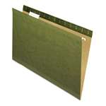 Pendaflex&reg; Reinforced Hanging Folders, 1/5 Tab, Legal, Standard Green, 25/Box # PFX415315