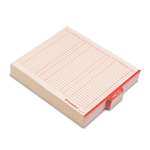 Pendaflex&reg; End Tab Outguides, Red Center "OUT" Tab, Manila, Letter, 100/Box # PFX5251