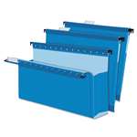 Pendaflex&reg; SureHook Reinforced Hanging Box Files, 3" Expansion, Legal, Blue, 25/Box # PFX59303