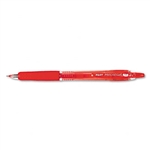 Pilot Precise Gel Retractable Roller Ball Pen, Red Ink,