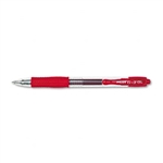 Pilot G2 Retractable Gel Ink Roller Ball Pen, Red Ink, 