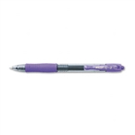 Pilot G2 Retractable Gel Ink Roller Ball Pen, Purple In