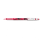 Pilot P-700 Gel Ink Stick Roller Ball Pen, Red Ink, Fin