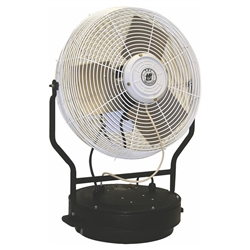TPI PM-18FO 18 inch fan and pump lid for existing Igloo 10 gallon cooler 5750 CFM 85 PSI misting fan