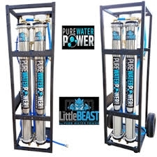 Pure Water Power Little Beast Dual RO Water Purification System with 12V Pump
