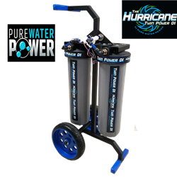 Pure Water Power 4-Stage Hurricane DI & 35 ft Mamba Kevlar Hi-Mod CF Waterfed Pole Package, PWP-PD-1