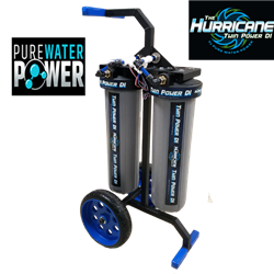 Pure Water Power Hurricane DI Only & 45 ft Mamba Kevlar Hi-Mod CF Waterfed Pole Package, PWP-PD-2