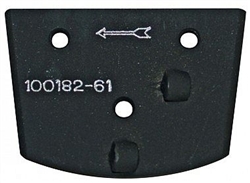 EDCO MAGNA-TRAP'Nc Extremely Aggressive Removal-RIGHT-Hand PCD Accessory - Black - Part #QC-PCD1