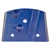 EDCO QC-PCD1-LB Magna-Trap left-hand PCD tool with backing segment in blue for concrete coating removal
