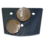 EDCO QC2B-MC-0070 70 - Grit Double Diamond Grinding Dot (Medium Concrete)