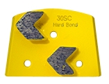 EDCO MAGNA-TRAP'Nc Soft Concrete LEFT-Hand Arrow'Nc Part#QCAR-SC-0030-L