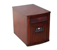 Infrared Quartz Portable Comfort Furnace- Heritage Cherry- QEH1501