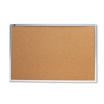 Quartet Cork Bulletin Board, Natural Cork/Fiberboard, 3