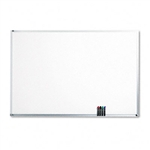 Quartet Magnetic Dry-Erase Board, Porcelain, 72 x 48, W