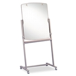 Quartet Reversible Mobile Presentation Easel, Dry-Erase