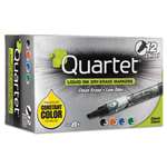 Quartet&reg; EnduraGlide Dry Erase Marker, Chisel Tip, Assorted Colors, 12/Set # QRT500118M