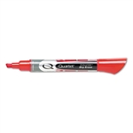Quartet EnduraGlide Dry Erase Markers, Chisel Tip, Red,