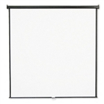 Quartet Wall or Ceiling Projection Screen, 84 x 84, Whi