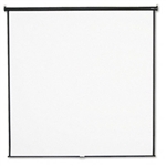 Quartet Wall or Ceiling Projection Screen, 96 x 96, Whi