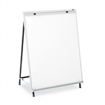 Quartet Dry-Erase Steel Easel, Melamine, 29 x 40, White