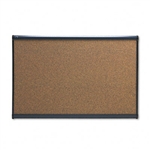 Quartet Prestige Bulletin Board, Graphite-Blend Cork, 3