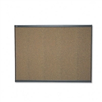 Quartet Prestige Bulletin Board, Graphite-Blend Cork, 4