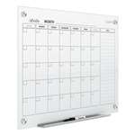 Quartet&reg; Infinity Magnetic Glass Calendar Board, 36 x 24 # QRTGC3624F