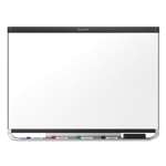 Quartet&reg; Prestige 2 DuraMax Porcelain Magnetic Whiteboard, 96 x 48, Black Frame # QRTP558BP2