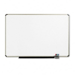 Quartet Euro Frame Dry-Erase Board, Porcelain/Steel, 72