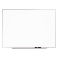 Quartet Standard Dry-Erase Board, Melamine, 96 x 48, Wh