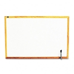 Quartet Standard Dry-Erase Board, Melamine, 36 x 24, Wh