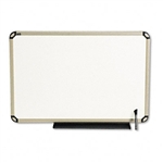 Quartet Total Erase Marker Board, 36 x 24, White, Euro-