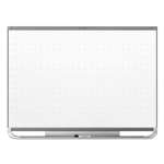 Quartet&reg; Prestige 2 Magnetic Total Erase Whiteboard, 96 x 48, Graphite Color Frame # QRTTEM548G