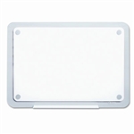 Quartet iQTotal Erase Marker Board, 23 x 16, White, Tra