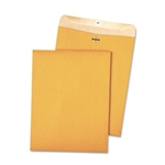 Quality Park 100% Recycled Brown Kraft Clasp Envelope,