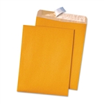 Quality Park 100% Recycled Brown Kraft Envelopes, 9 x 1