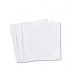 Quality Park CD/DVD Sleeves, Tyvek, White, 100/Box # QU